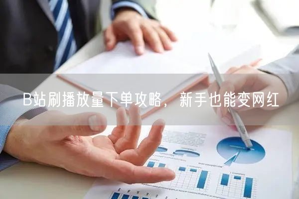 B站刷播放量下单攻略，新手也能变网红