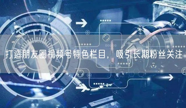 打造朋友圈视频号特色栏目，吸引长期粉丝关注