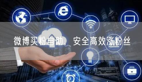 微博买粉自助，安全高效涨粉丝